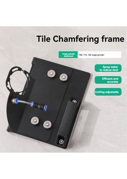 100 Tip Açı Taşlama Makinesi Standı Fayans Için 45° Pah Kesim Siyah (Yurt Dışından) modelleri