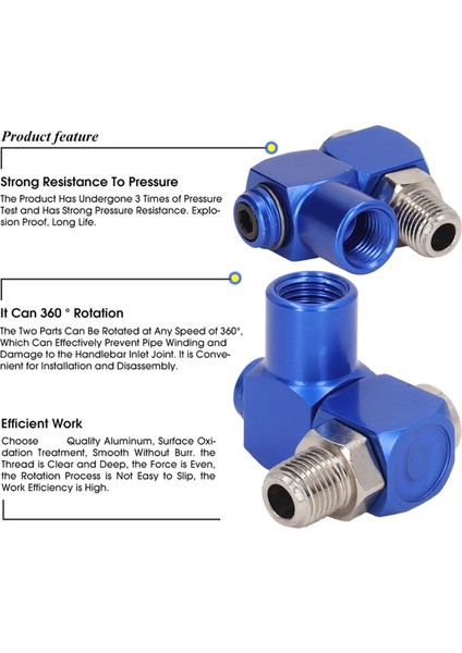 Yeni 1/4in Npt Döner Hava Bağlantı Hortumu Bağlantısı (Yurt Dışından) fırsatları