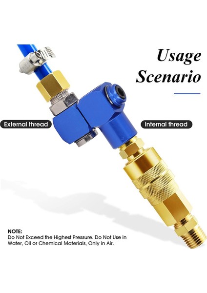 Yeni 1/4in Npt Döner Hava Bağlantı Hortumu Bağlantısı (Yurt Dışından) indirimleri