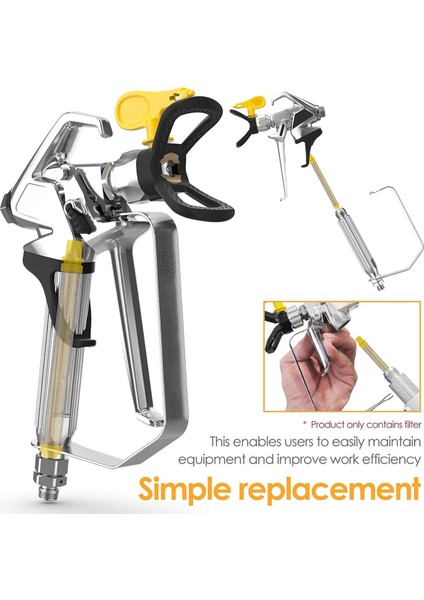 20 Adet Havasız Sprey Tabancası Filtresi, Havasız Alet Filtresi Seti (Yurt Dışından) fırsatları