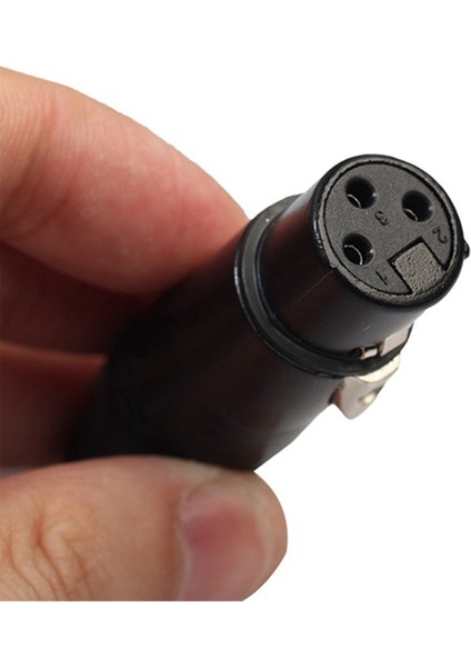 10 Adet Dıy 3pin Xlr Adaptör Soketi Xlr Havacılık Konnektörü (Erkek) (Yurt Dışından)