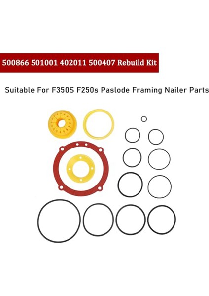 500866 501001 402011 500407 O-Ring F350S Yeniden Inşa Kiti,b Için Uygundur (Yurt Dışından) indirimleri