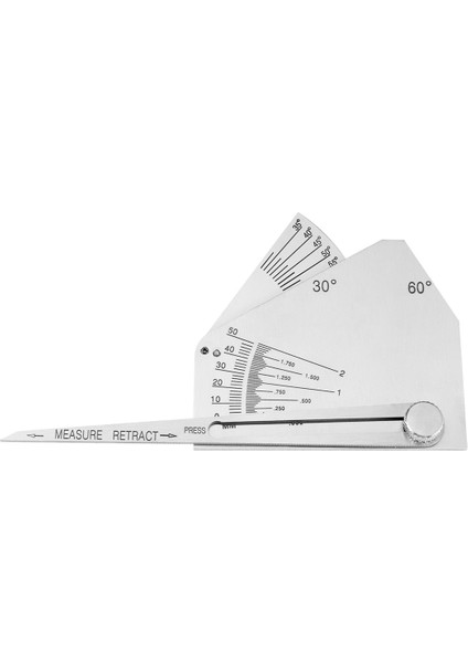 Eğik T Köşe Kaynak Ölçer Ölçer Dikey Üye Kaynağının Açısını Kontrol Eder (Yurt Dışından)