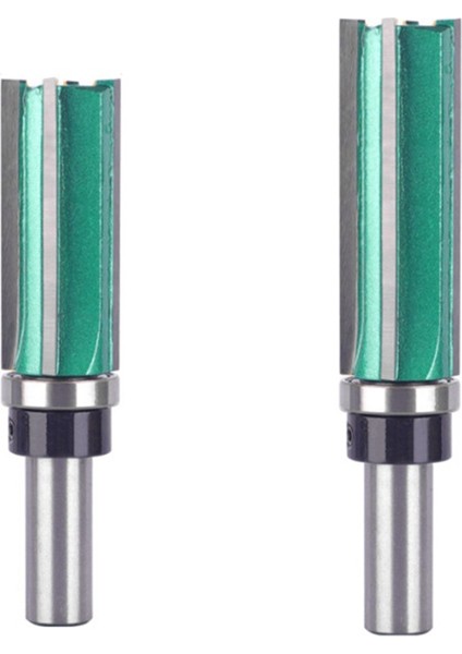 2'li Paket Dört Kenarlı Düz Bıçak 4 Dişli Yivli Sap 12 mm (Yurt Dışından)