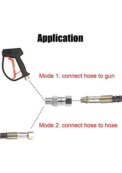 Yüksek Basınçlı Yıkama Makinesi Döner Bağlantılı 3/8 Inç Basınçlı Yıkama Makinesi Hortumu (Yurt Dışından) fiyatları