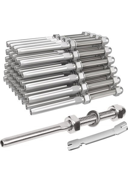 Kablo Korkuluk Sıkıştırma Dişli Saplama Gerilim Uç Bağlantı Terminali (Yurt Dışından)