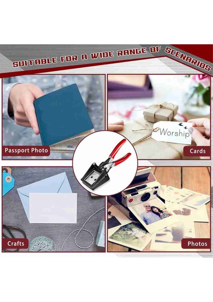 Elde Taşınabilir Pasaport Fotoğrafı Kesme Makinesi (9.06X3.54X2.56 Inç) (Yurt Dışından) fiyatları