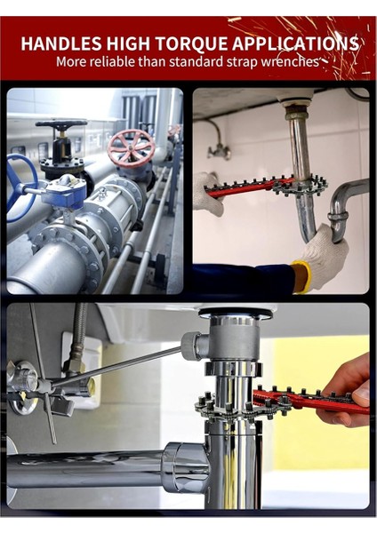 Zincir Anahtarı, 12 Inç Kayış Anahtarı, Karbon Çelik Zincir Boru Anahtarı (Yurt Dışından) indirimleri