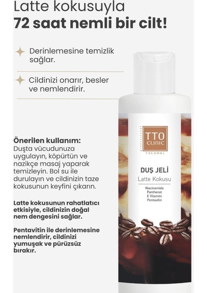 Clinic Latte Kokusu Panthenol Duş Jeli fırsatları