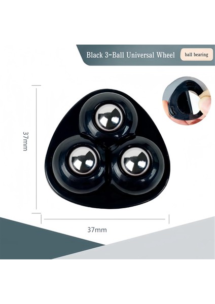 16 Adet Metal Mini Döner Tekerlekler Kendinden Yapışkanlı Tekerlekler (Yurt Dışından) modelleri