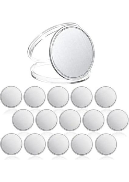 Lazer Gravür Için 15 Adet Boş, Gümüş (Yurt Dışından)