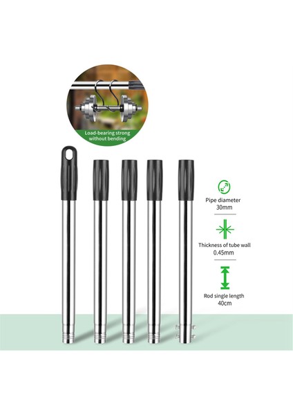 Yaylı Tırmık Ağır Hizmet Tipi Bahçe Tırmığı 17 Çelik Diş Metal Tırmık Aleti (Yurt Dışından) indirimleri