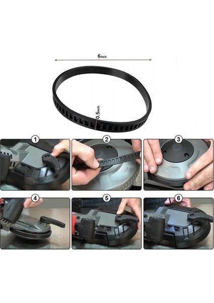45-69-0010 Bant Testere Bıçakları Için Bıçak Kasnak Lastikleri (4 Paket) (Yurt Dışından) modelleri