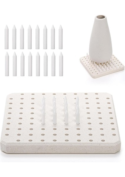 Fırın Eğim Desteği Çivi Çömlek Pişirme Pedi (Yurt Dışından)