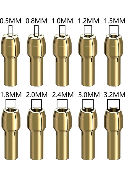 12 Parça Matkap Ucu Pens Seti Pirinç Matkap Ucu Takım Seti (Yurt Dışından) modelleri