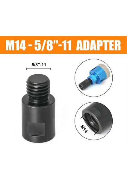 2 Adet M14 Ila 5/8 Inç-11 Adaptör Açı Taşlama Makinesi Diş Dönüştürücü (Yurt Dışından) fiyatları