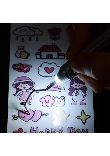 6 Adet LED Ayıklama Aletleri Seti Vinil Için, 5 Pin ve Kancalı 3 LED Kalem (Yurt Dışından) indirimleri