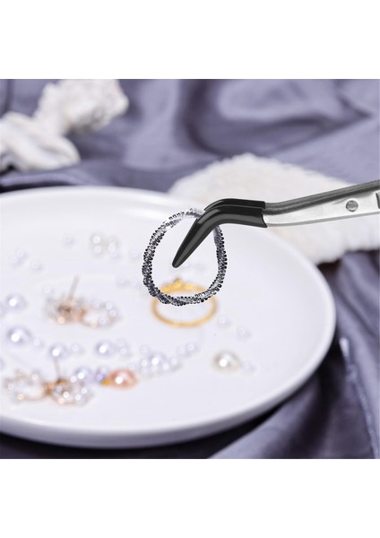 2 Adet Kauçuk Uçlu Cımbız, Cımbız Düz Düz ve Kavisli Uç (Yurt Dışından) fiyatları