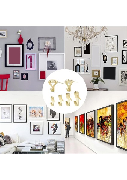 Sert Duvarlar Için 372 Parça Resim Askısı, Kancalı Resim Askısı Seti (Yurt Dışından) indirimleri