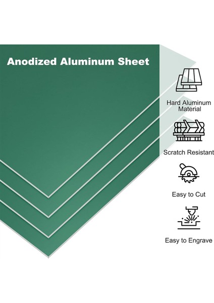 3.3x2.1x1/32 Inç Eloksallı Alüminyum Sac E (Yurt Dışından) modelleri