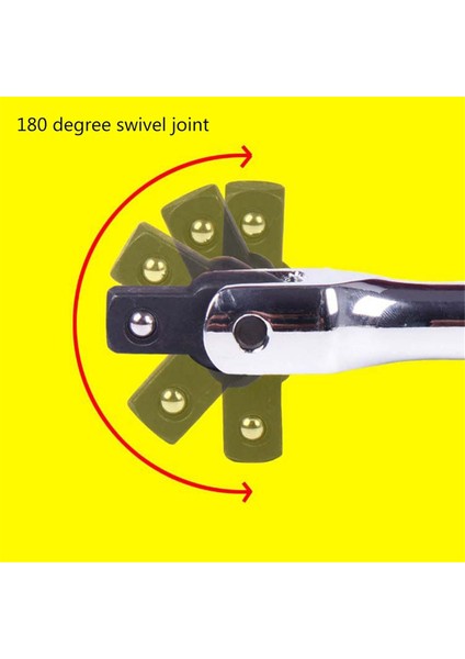 F Saplı Soket Anahtarı Direksiyon Kolu 180 Derece Döndürülebilir 355MM (Yurt Dışından) modelleri