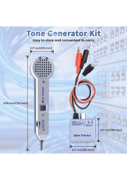 Ton Jeneratör Kiti, 200EP Yüksek Doğruluklu Kablo Test Cihazı, Ton Probu Kiti (Yurt Dışından) modelleri