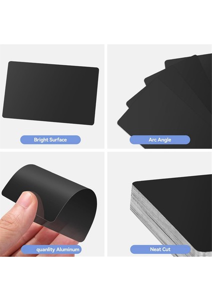 Lazer Gravür Boşlukları, Cnc Gravür Için Siyah Alüminyum Alaşımlı Levhalar (Yurt Dışından) modelleri