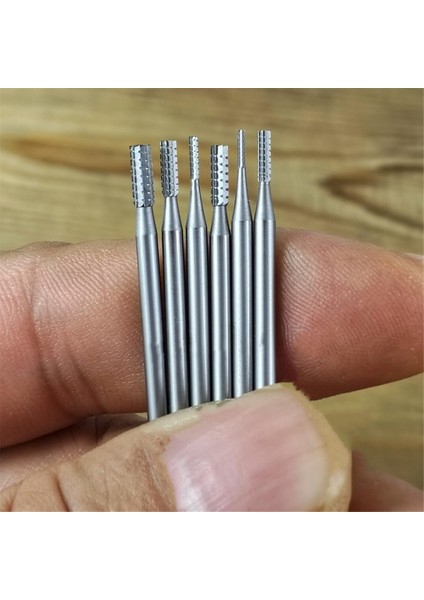 6 Adet Mücevher Frezesi - 3/32 Inç Saplı Silindirik - Kesim Frezeleri (Yurt Dışından) indirimleri