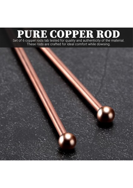 3 Çift Bakır Kehanet Çubukları Manevi Kehanet Çubukları Esnek Bakır Çubuk (Yurt Dışından) modelleri
