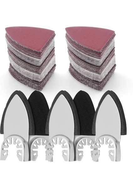 130 Adet Zımpara Pedleri Seti, Parmak Zımpara Pedleri ve Parmak Zımpara Kağıdı (Yurt Dışından)