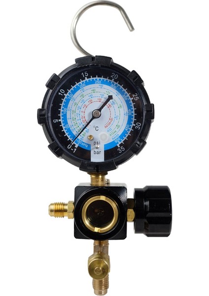 Düşük Taraf Basınç Ölçer R410A R22 R404A Tek Manifold Ölçer (Yurt Dışından)