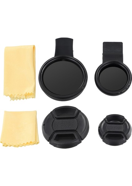 37MM 52MM Telefon Lens Filtresi Akıllı Telefon Için Klipsli Değişken Filtre (Yurt Dışından) modelleri