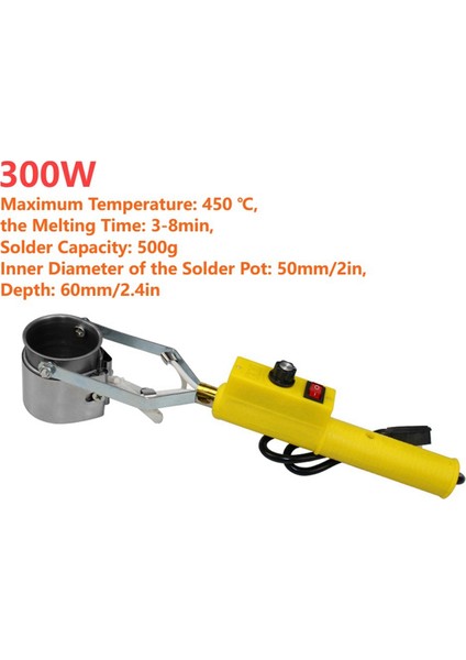 300W Kalay Eritme Lehim Potası Elde Taşınabilir Lehimleme Onarım Fırını Ab Fişi (Yurt Dışından) modelleri
