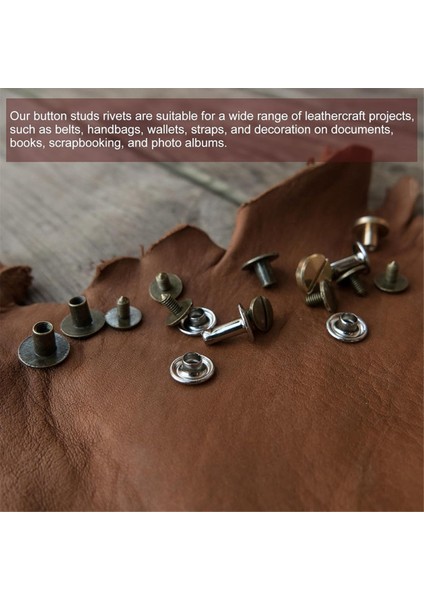 30 Paket Pirinç Chicago Vidaları, 30X8MM Düz Vida (Yurt Dışından) indirimleri