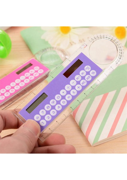 Cetvel Çok Işlevli Büyüteç Ultra Ince Mini Cetvel (Yurt Dışından) fırsatları