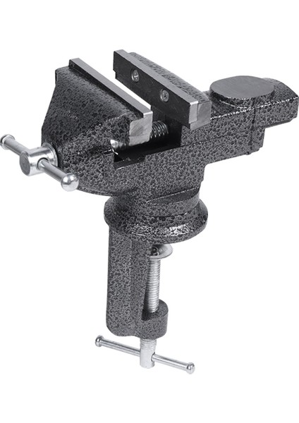 360 Derece Dönebilen Mengene Ahşap Işleme Masası Döküm Çelik Kendin Yap Siyah (Yurt Dışından)