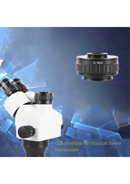 Trinoküler Stereo Mikroskop Kamerası Için C Montajlı Adaptörler Lens Ccd (Yurt Dışından) fiyatları
