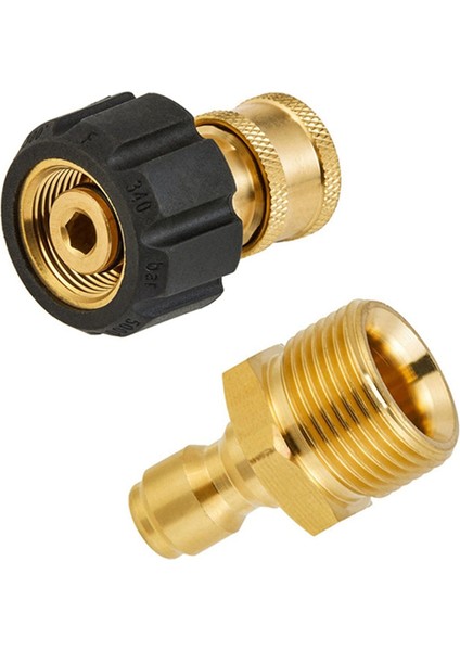 Yüksek Basınçlı Yıkama Makinesi Adaptörü Seti M22'DEN 1/4 Hızlı Bağlantıya (Yurt Dışından) fırsatları