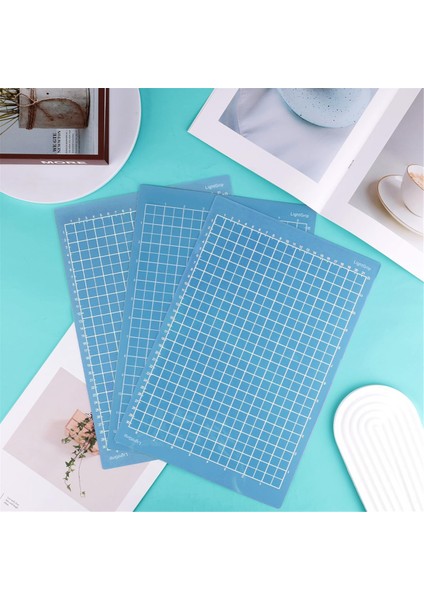 (Güçlü Tutuş), 3 Adet Yapışkanlı Kesme Matı (Mavi) (Yurt Dışından) modelleri