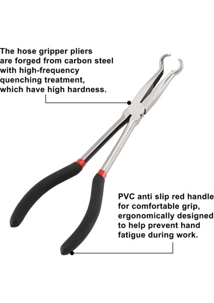 3 Adet 11 Inç Hortum Tutma Pensesi Seti, 6mm, 13MM, 18MM Çap (Yurt Dışından) fırsatları