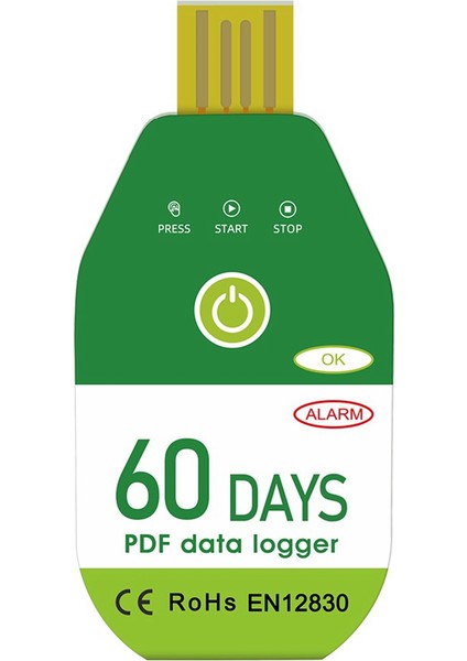 USB Sıcaklık Veri Kaydedici Sıcaklık ve Nem Kaydedici 60 Gün (Yurt Dışından) fırsatları