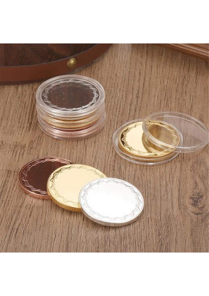 Gravür Için 6 Adet Boş Madeni Para, 40MM Madeni Para Boşluğu Gümüş (Yurt Dışından) fiyatları