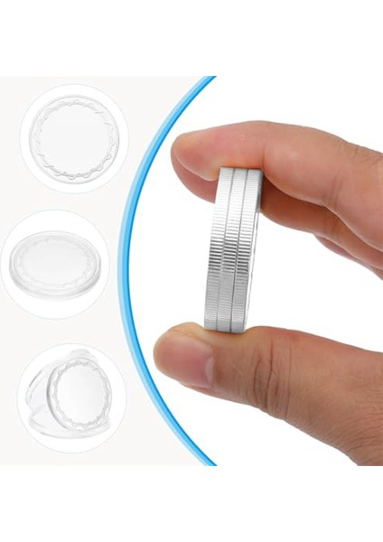 Gravür Için 6 Adet Boş Madeni Para, 40MM Madeni Para Boşluğu Gümüş (Yurt Dışından) indirimleri