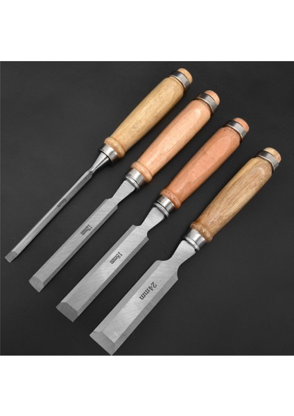 4 Parça Kapaklı Ahşap Keski Seti, Kayın Yüksek Etkili Sap (Yurt Dışından) fırsatları