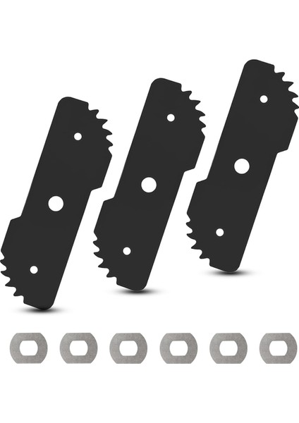 -007 7-1/2in Edge Hog Ağır Hizmet Tipi Kenar Kesici Siyah ve 3 Adet Için (Yurt Dışından)