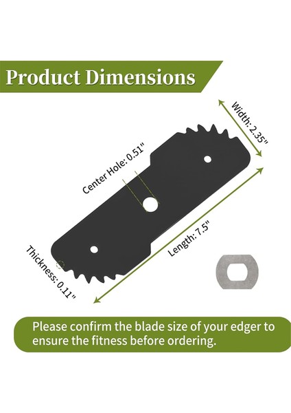 -007 7-1/2in Edge Hog Ağır Hizmet Tipi Kenar Kesici Siyah ve 3 Adet Için (Yurt Dışından) fiyatları