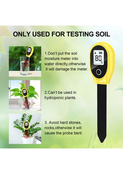 SGS10 Toprak Nem Ölçer, Evsel Toprak Nem Ölçer Toprak Test Cihazı (Yurt Dışından) fırsatları