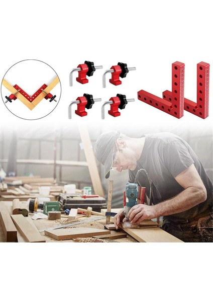 Ahşap Işleme Köşe Kelepçesi Marangoz Kelepçeleme Aracı (Yurt Dışından) modelleri