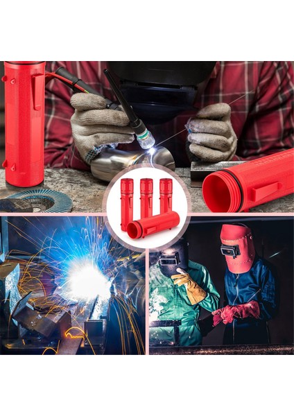 4 Adet Kaynak Çubuğu Depolama Hava Geçirmez Kaynak Çubuğu Kabı Kırmızı (Yurt Dışından) fırsatları