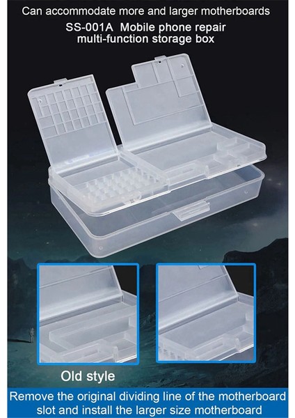 2 Adet/grup Çok Amaçlı Saklama Kutusu Tamir Araçları Konteyner Toplayıcı (Yurt Dışından) fiyatları